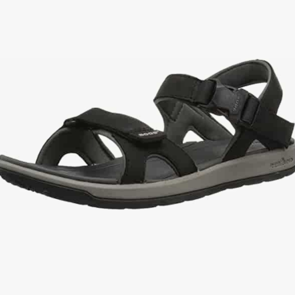 Bogs Rio black leather athletic sandal Size 6
